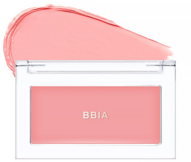 BBIA 魅雅 Downy Cheek 絲絨腮紅膏 持久服貼不脫妝, 01 Downy Pink, 1個