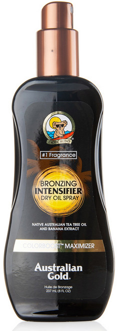 오스트레일리안골드 인텐시파이어 브론징 드라이 태닝 오일 스프레이, 237ml, 1개