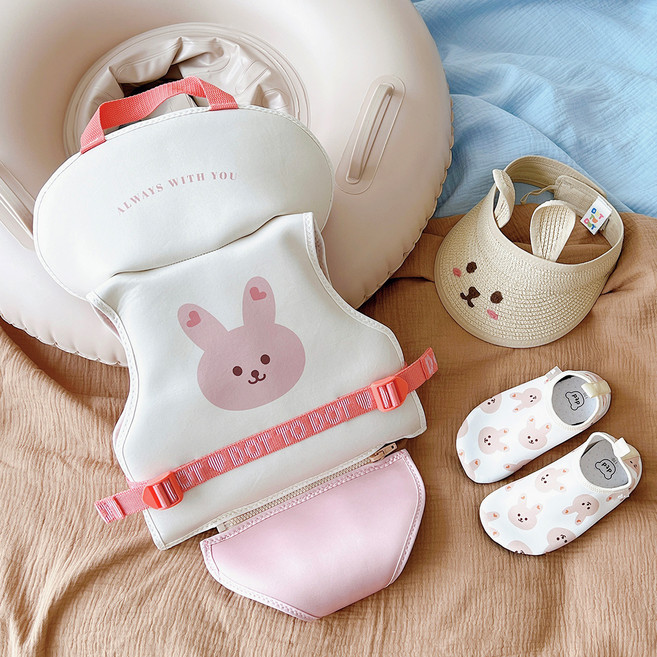 돗투돗 아가드 유아 팬티 분리형 물놀이 구명조끼, 돗바니, 1개