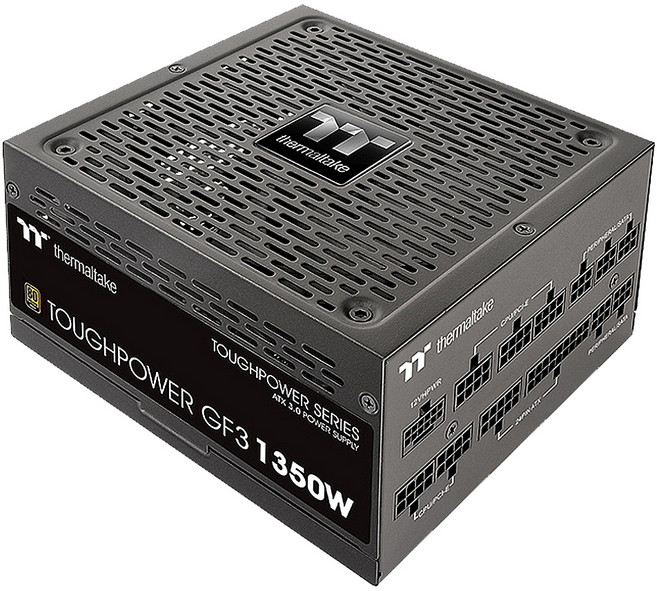 thermaltake 曜越 Toughpower GF3 1350W 金牌 全模全日雙八 不發光 ATX3.0 PCIE 5.0 原廠保固, PS-TPD-1350FNFAGT-4, 1個