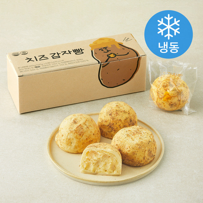 치즈 감자빵 (냉동), 120g, 5개입, 1개