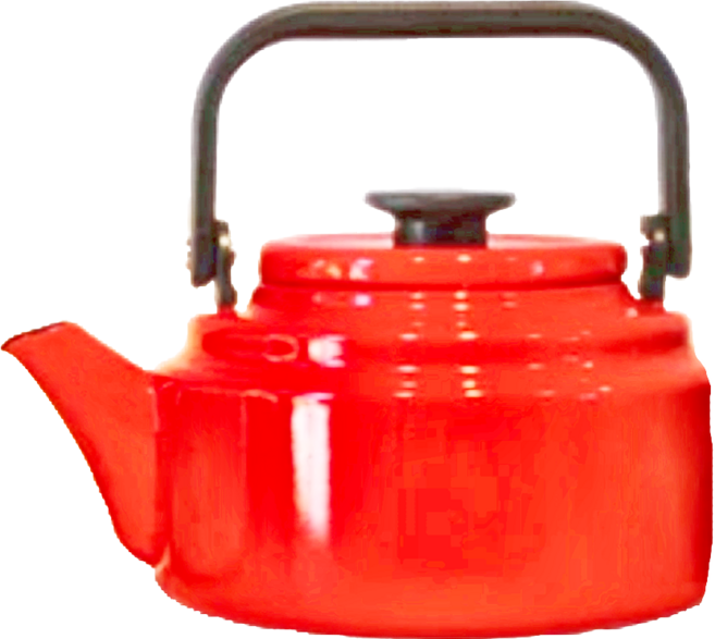 Noda Horo 野田琺瑯 日本製 沖水壺 琺瑯壺, 紅色, 2L, 1個