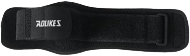 AOLIKES 奧力克斯 加寬加壓護肘 50g, 黑色, 1個
