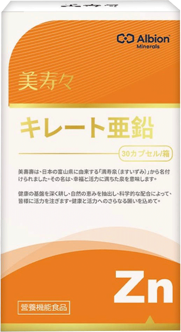 美壽壽 螯合鋅膠囊, 1個, 30顆