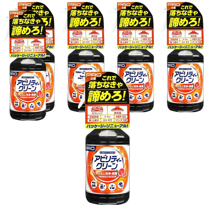 友和 Tipo's 頑固去汙酵素家庭用清潔劑 中性, 500ml, 6瓶