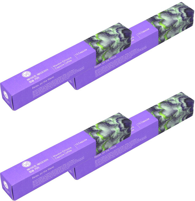 웨이브온커피 웨이브온 에티오피아 캡슐 커피, 5.2g, 10개입, 4개