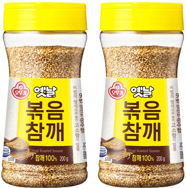 오뚜기옛날 볶음참깨, 200g, 2개