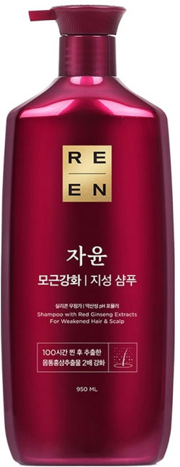 리엔 자윤 모근강화 지성 샴푸, 950ml, 1개