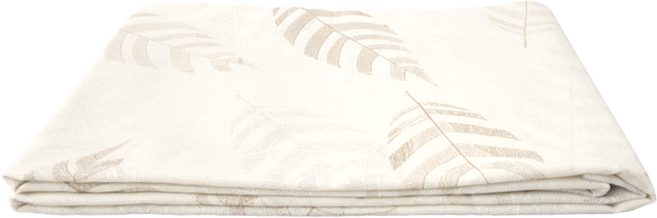 法式立體壓紋防水桌巾, 180 x 130cm, 葉影, 1條