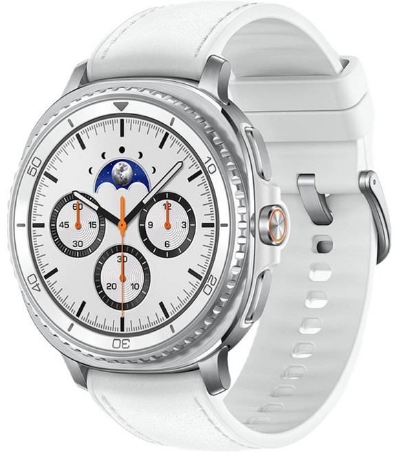 삼성전자 갤럭시워치 8 클래식 스마트워치 SM-L500N, 화이트, 46mm, 블루투스
