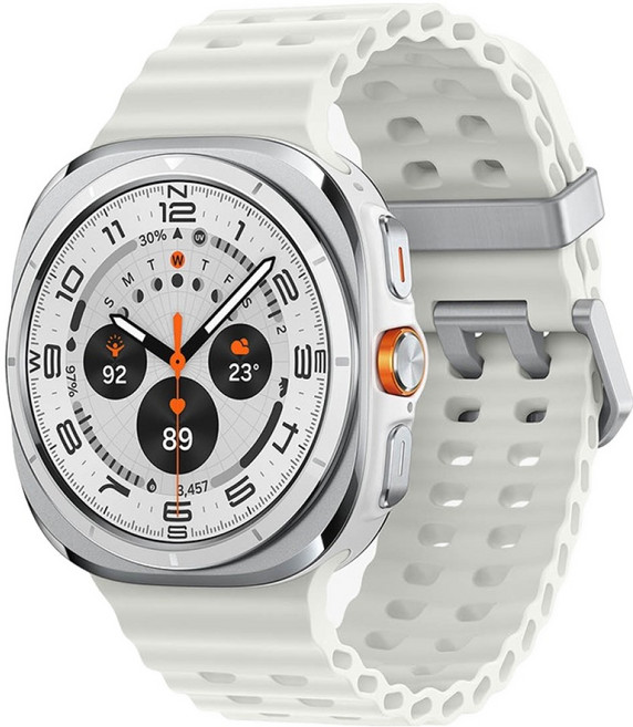 2위 - 삼성전자 갤럭시 워치 울트라 2025 SM-L705N, 티타늄 화이트, 47mm, GPS+Cellular
