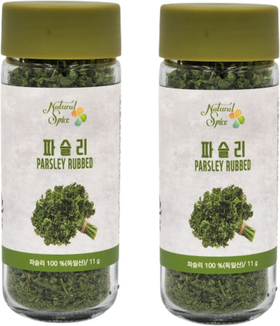 내츄럴스파이스 파슬리 후레이크, 11g, 2개