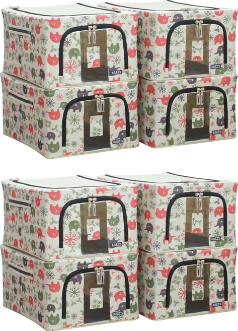 가쯔 캐릭터 와이어 리빙박스 고급형, 폴라엘리, 8개