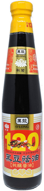 黑龍 秋菊級黑豆蔭油 清油, 400ml, 1瓶
