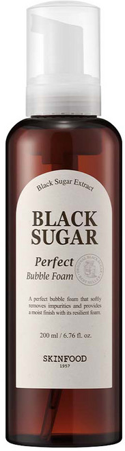 스킨푸드 블랙슈가 퍼펙트 버블 폼, 200ml, 1개