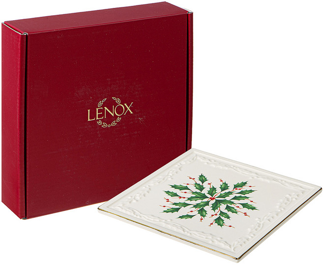 레녹스 홀리데이 냄비받침, 혼합색상, 1개