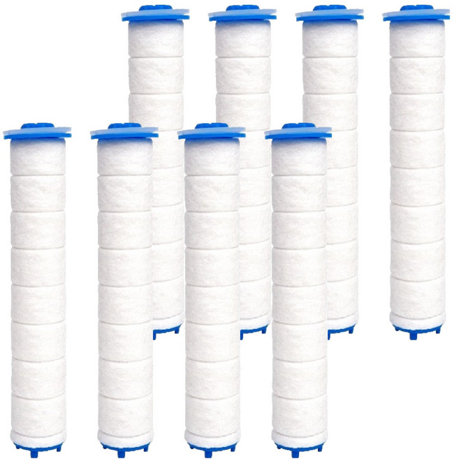 아쿠아듀오 SF-580/980/808 샤워기 공용 전용 녹물 제거필터, 8개