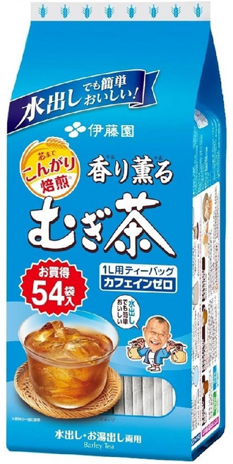 ITO EN 伊藤園 香薰麥茶, 1組, 54個裝, 7.5g