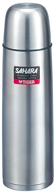 TIGER 虎牌 經典杯蓋型保溫瓶, 不鏽鋼色, 500ml, 1瓶