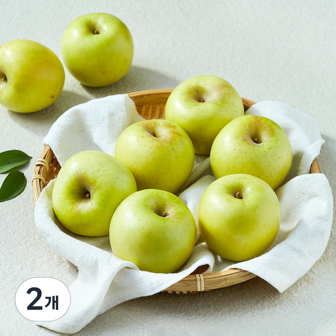 당찬 시나노골드 사과, 2개, 1.5kg(소과, 8~10입)