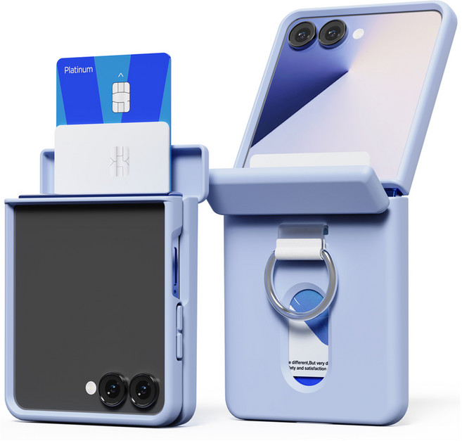 누아트 마그네틱 힌지보호 카드수납 핑거링 휴대폰 케이스