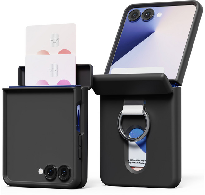 누아트 마그네틱 힌지보호 카드수납 핑거링 휴대폰 케이스