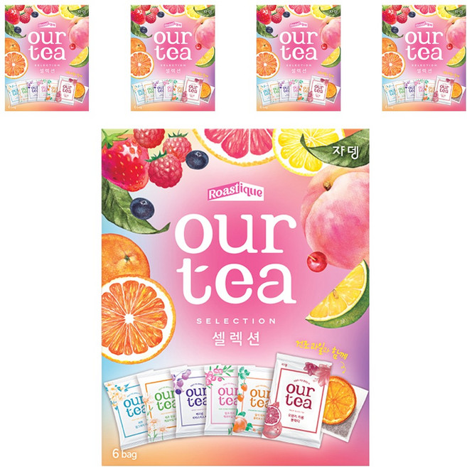 아워티 셀렉션 6종 세트, 108.3g, 1개입, 5세트