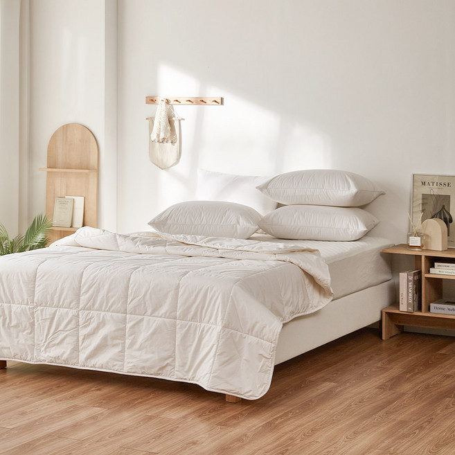 라뽐므 투월런 양모 40수 호텔 이불, 포시즌즈 화이트