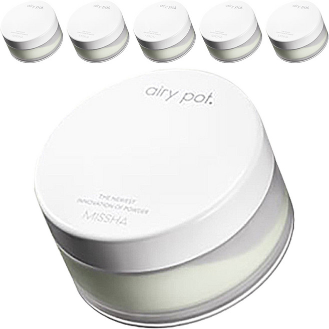 미샤 에어리 팟 파우더 9g, 민트, 6개