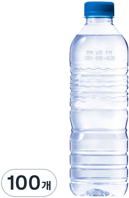 웅진 깊을수록 무라벨, 500ml, 100개