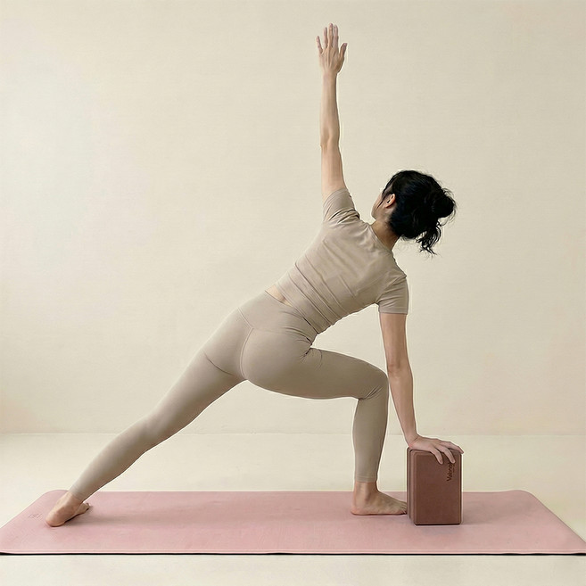 밸런시스 요가블럭, 브라운, 1개