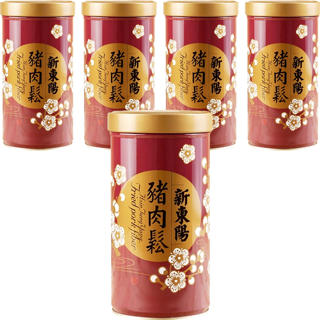 新東陽 豬肉鬆, 255g, 5罐