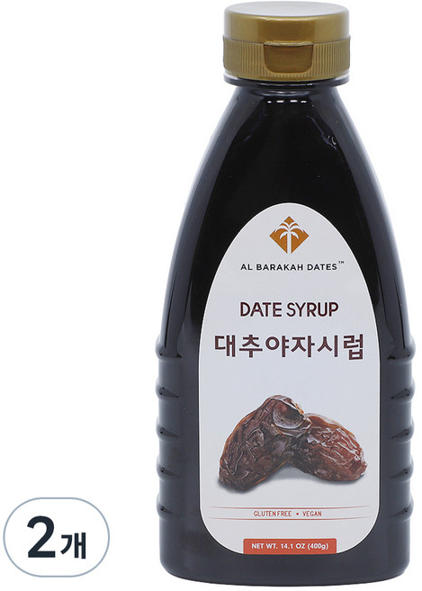 알바라카 대추야자 시럽, 2개, 400g