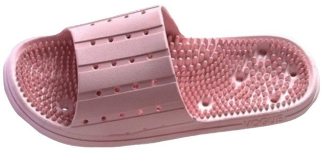 소니오 라인 펀칭 지압 슬리퍼