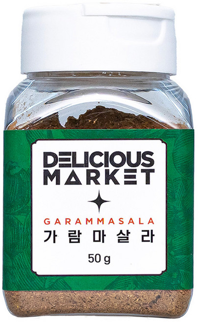 딜리셔스마켓 가람마살라 향신료 소형, 50g, 1개