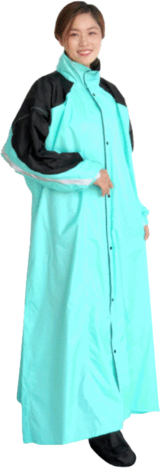 RK-1 雨王 炫採型前開防漏雨衣 B1-76