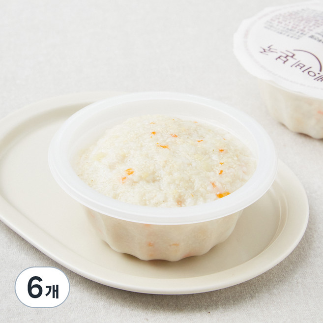 베이비본죽 닭가슴살 녹두진밥 완료기, 200g, 6개