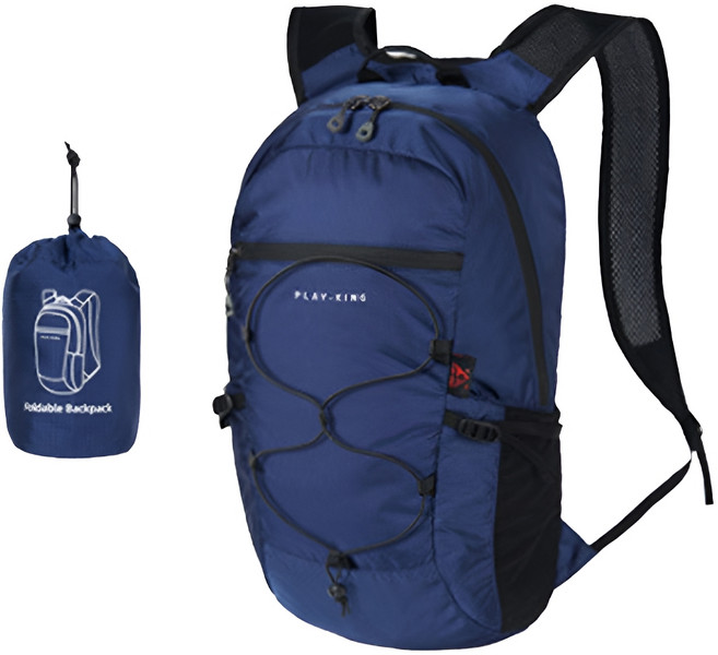 디트리 초경량 접이식 휴대용 배낭 20L, 네이비