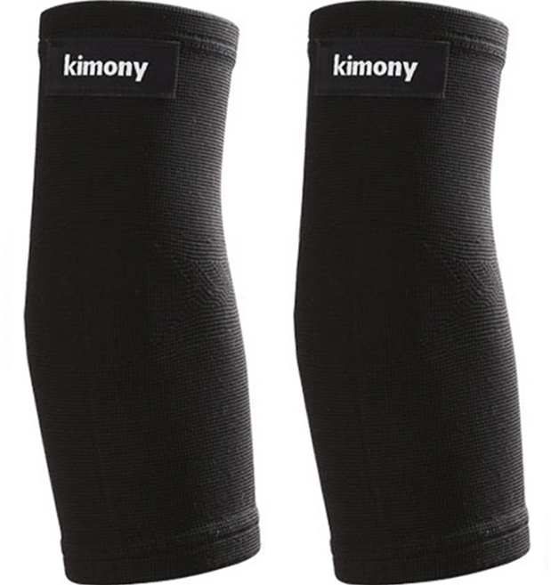 키모니 팔꿈치보호대 KSP003, 2개, 블랙