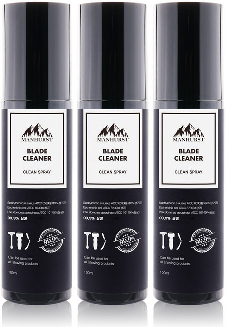 맨허스트 블레이드 클리너 100ml, 1개입, 3개