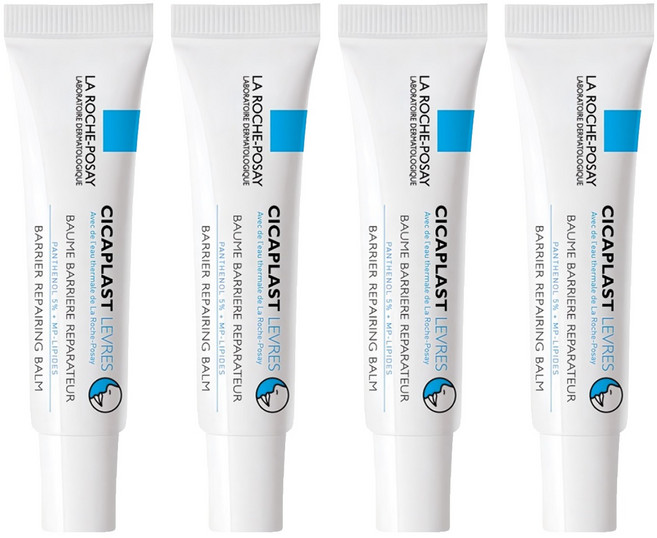 LA ROCHE POSAY 理膚寶水 全面修復潤唇膏, 7.5ml, 4條