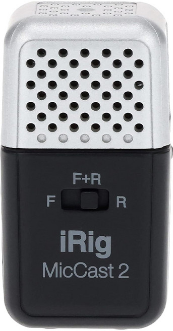 IK MULTIMEDIA iRig Mic Cast 2 行動裝置麥克風, 單一商品, 黑色