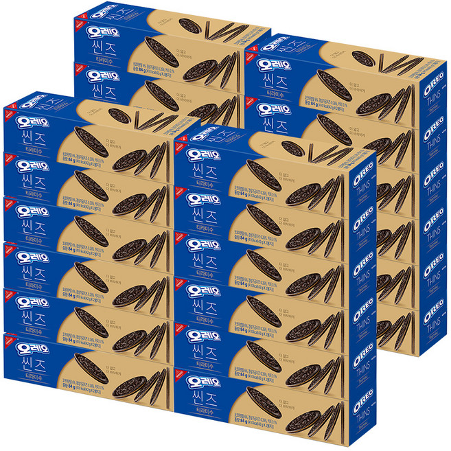 오레오 씬즈 티라미수, 84g, 24개
