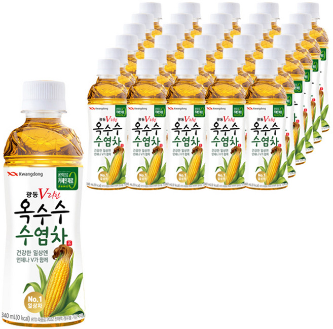 광동옥수수수염차, 340ml, 40개