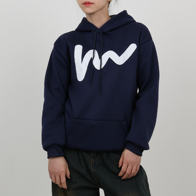 Elsso Oversize印花休閒情侶連帽T恤