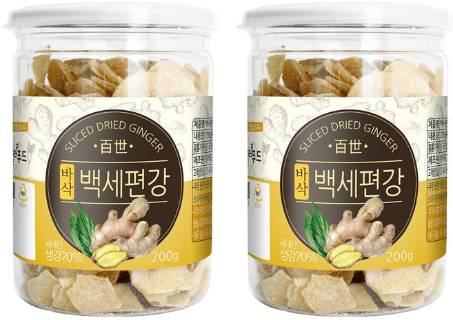 colorfood 바삭 백세편강, 200g, 2개