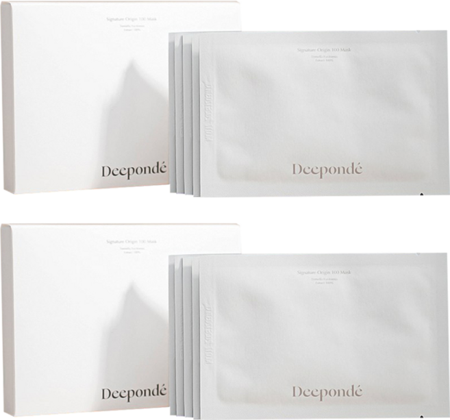 Deeponde 鼎芳堂 經典原生100面膜, 5入, 2個