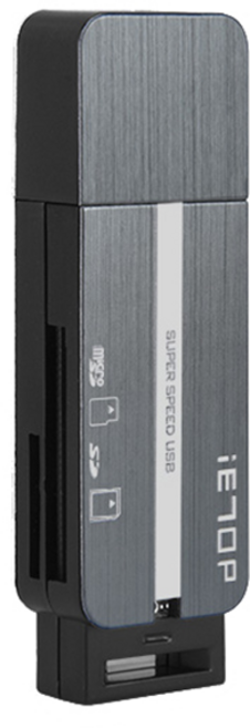 이탑 USB3.0 멀티카드리더기, C3-03, 그레이, 1개