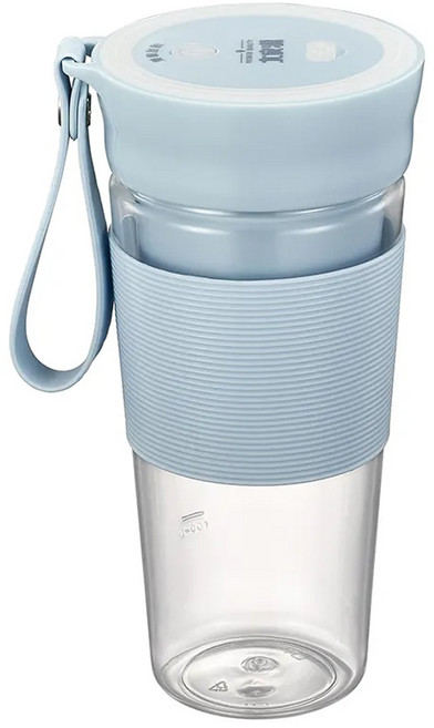 大家源 攜帶式活氧電動果汁杯 304不鏽鋼攪拌刀 USB充電設計 300ml隨行杯, TCY-661312