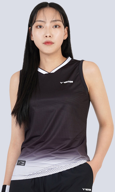 빅터 여성용 V-Motion 배드민턴 민소매 VT25BGW101F
